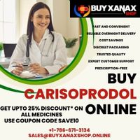 Buy Carisoprodol Online  Overnight Priority Delivery